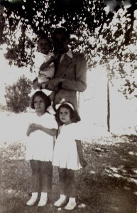 Adriano con Gianni, Maria Vittoria e Letizia 
